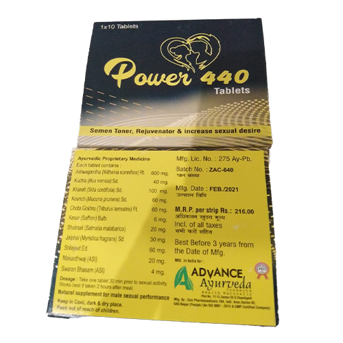 Ayurvedic herbal POWER 440