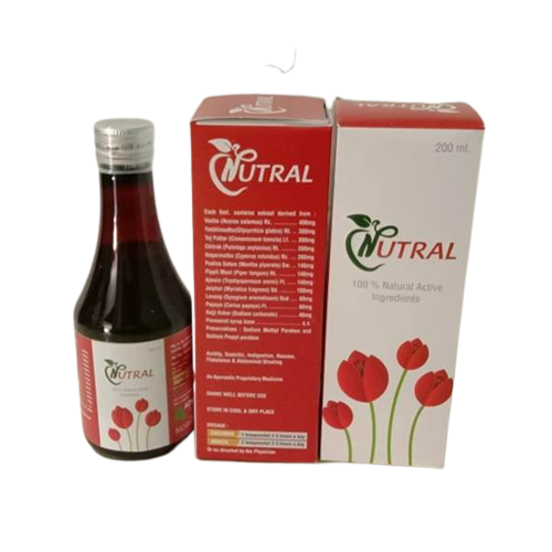 Ayurvedic herbal NUTRAL (syp)